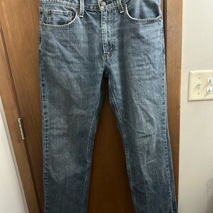 559 Levi's Men's Straight Blue Jeans